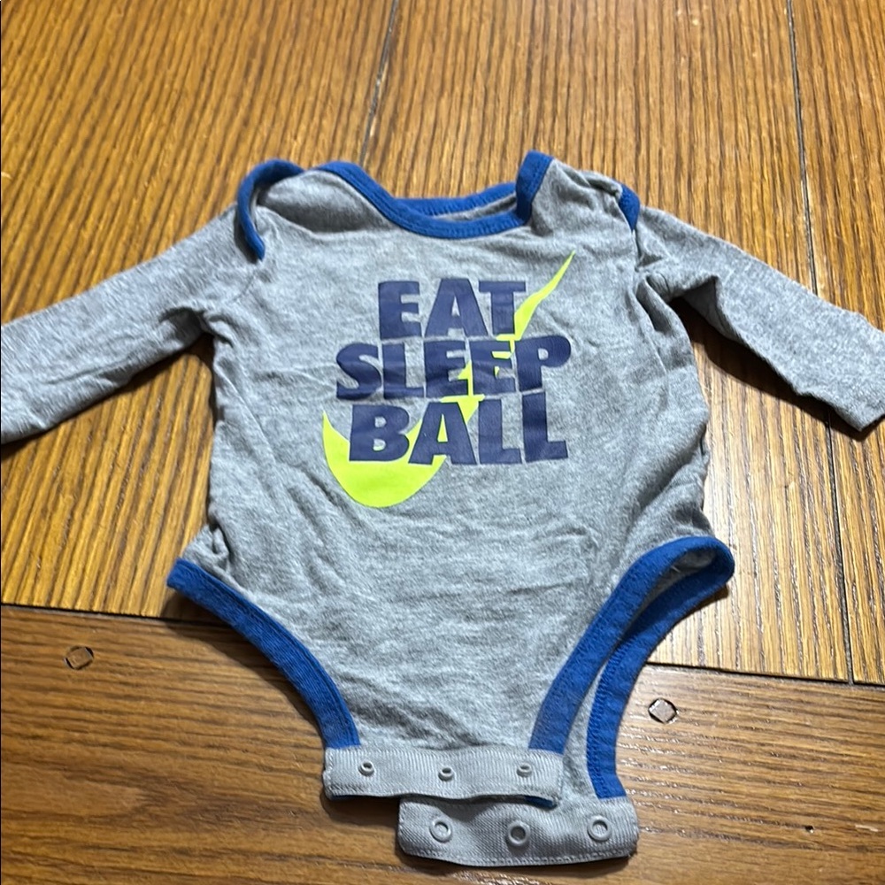 Gray and Blue Kids One Piece